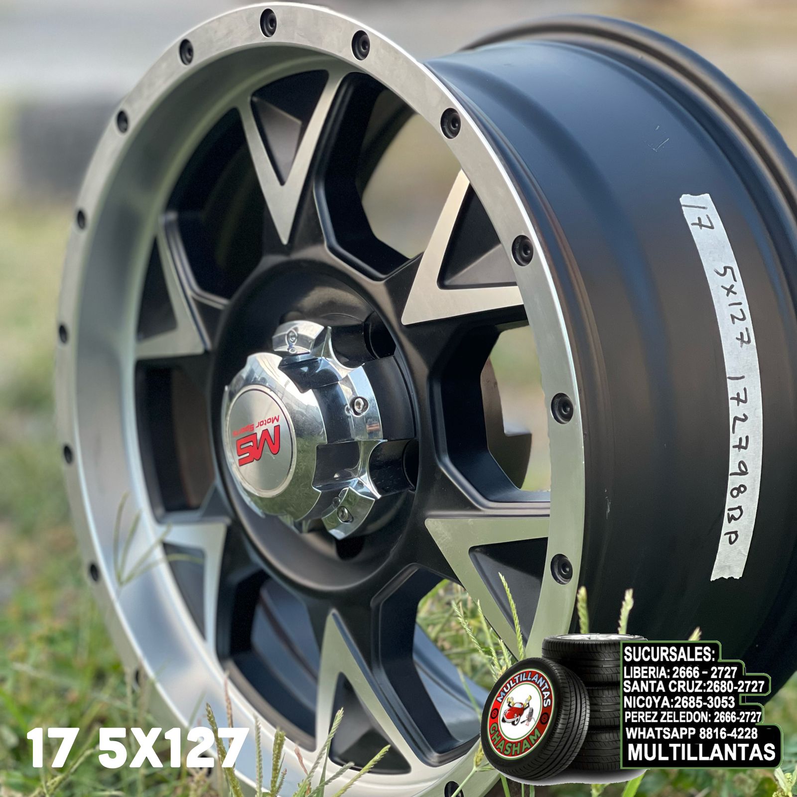 AROS 17X8 (2798) 5X127  BPM